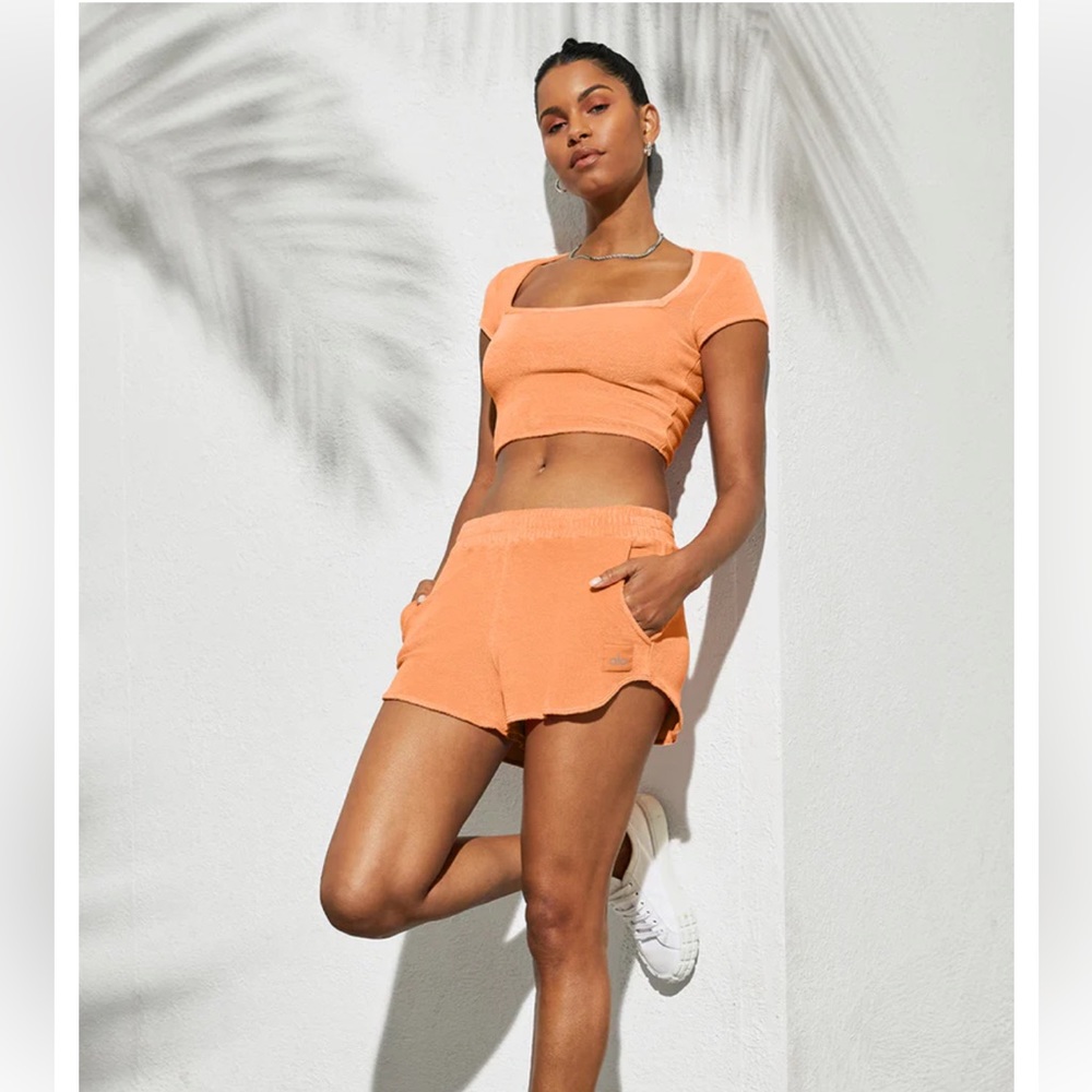 Alo Terry Top + Short Set